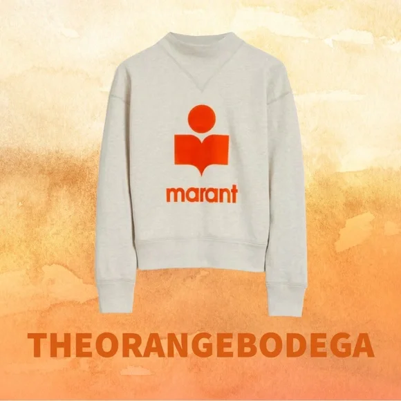 ISABEL MARANT ÉTOILE
Moby Logo Sweatshirt
Size 34 - Picture 1 of 9